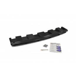 Maxton - CENTRAL ARRIÈRE SPLITTER AUDI S6 C7 AVANT (avec barres verticales) Noir Brillant Maxton - CENTRAL ARRIÈRE SPLITTER AUDI S6 C7 AVANT (avec barres verticales) Noir Brillant