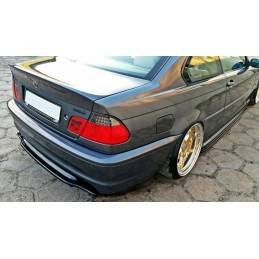 Maxton - CENTRAL ARRIÈRE SPLITTER BMW 3 E46 MPACK COUPE (sans barres verticales) Noir Brillant Maxton - CENTRAL ARRIÈRE SPLITTER BMW 3 E46 MPACK COUPE (sans barres verticales) Noir Brillant