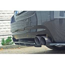 Maxton - CENTRAL ARRIÈRE SPLITTER BMW 5 F11 M-PACK (avec deux extrémités d'échappement doubles) Noir Brillant Maxton - CENTRAL ARRIÈRE SPLITTER BMW 5 F11 M-PACK (avec deux extrémités d'échappement doubles) Noir Brillant