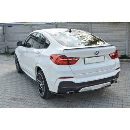 Maxton - CENTRAL ARRIÈRE SPLITTER BMW X4 M-PACK (sans une barre verticale) Noir Brillant Maxton - CENTRAL ARRIÈRE SPLITTER BMW X4 M-PACK (sans une barre verticale) Noir Brillant
