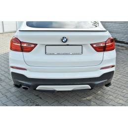 Maxton - CENTRAL ARRIÈRE SPLITTER BMW X4 M-PACK (sans une barre verticale) Noir Brillant Maxton - CENTRAL ARRIÈRE SPLITTER BMW X4 M-PACK (sans une barre verticale) Noir Brillant