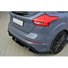 Maxton - Central Arriere Splitter Ford Focus RS Mk3 Noir Brillant