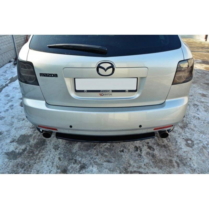 Maxton - CENTRAL ARRIÈRE SPLITTER MAZDA CX-7 Noir Brillant Maxton - CENTRAL ARRIÈRE SPLITTER MAZDA CX-7 Noir Brillant