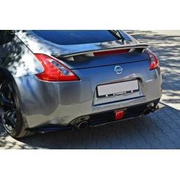 Maxton - CENTRAL ARRIÈRE SPLITTER V.1 Nissan 370Z Noir Brillant