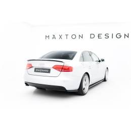Maxton - Lame Du Pare Chocs Arriere Audi A4 B8 Noir Brillant Maxton - Lame Du Pare Chocs Arriere Audi A4 B8 Noir Brillant
