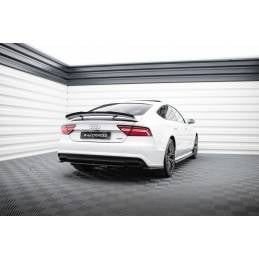 Maxton - Lames De Pare-Chocs Arrière Latérales Audi A7 S-Line Facelift Noir Brillant Maxton - Lames De Pare-Chocs Arrière Latérales Audi A7 S-Line Facelift Noir Brillant