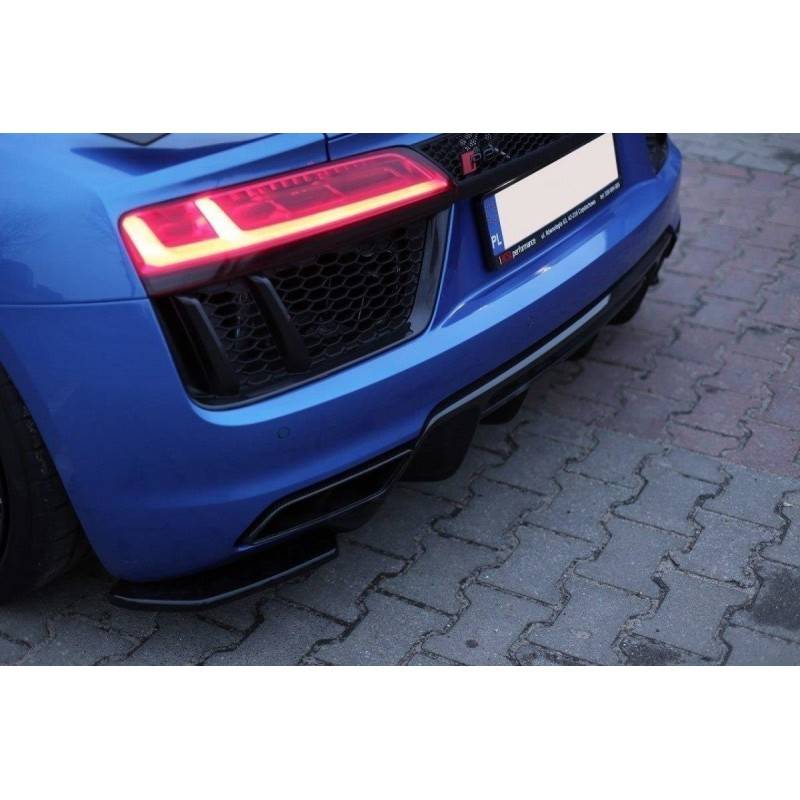 Maxton - Lame Du Pare Chocs Arriere Audi R8 Mk.2 Noir Brillant Maxton - Lame Du Pare Chocs Arriere Audi R8 Mk.2 Noir Brillant
