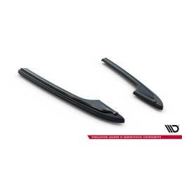 Maxton - Lame Du Pare Chocs Arriere Audi RS6 C7 / C7 FL Noir Brillant