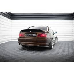 Maxton - LAME DU PARE CHOCS ARRIERE BMW 3 E46 MPACK COUPE Noir Brillant Maxton - LAME DU PARE CHOCS ARRIERE BMW 3 E46 MPACK COUPE Noir Brillant