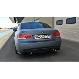 Maxton - LAME DU PARE CHOCS ARRIERE BMW 3 E92 MPACK Noir Brillant