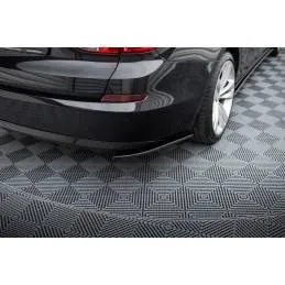 Maxton - LAME DU PARE CHOCS ARRIERE BMW 5 GT F07 Noir Brillant