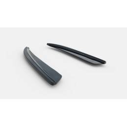 Maxton - LAME DU PARE CHOCS ARRIERE BMW 5 GT F07 Noir Brillant