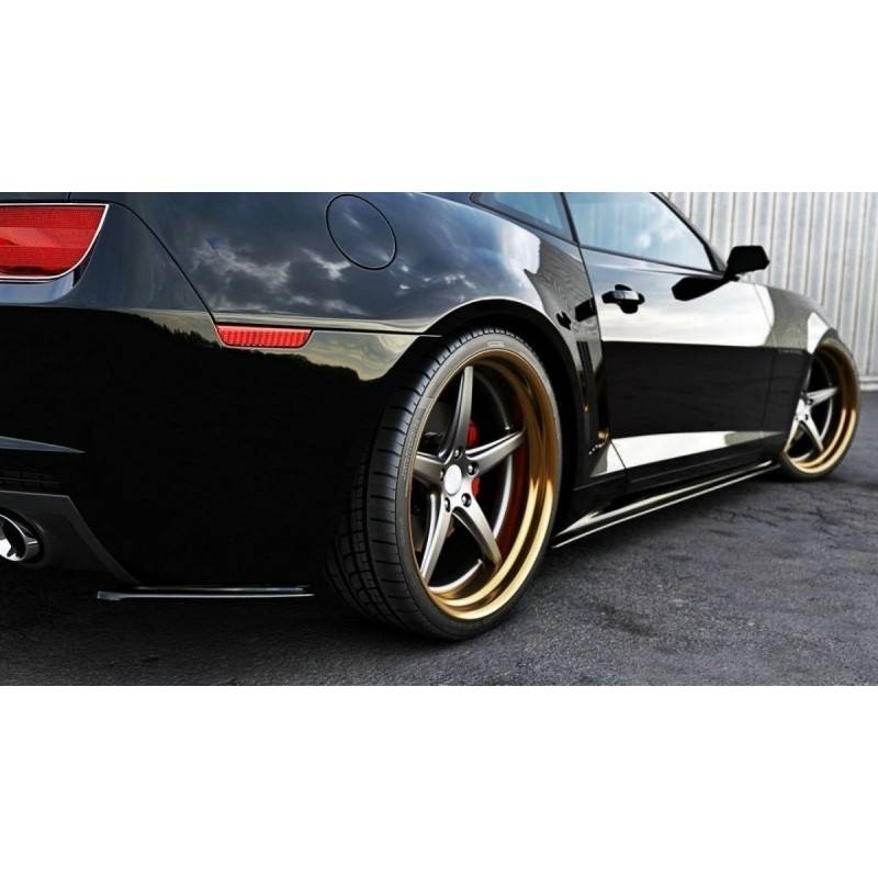 Maxton - Lames De Pare-Chocs Arrière Latérales Chevrolet Camaro SS / Standard Mk5 Noir Brillant Maxton - Lames De Pare-Chocs Arrière Latérales Chevrolet Camaro SS / Standard Mk5 Noir Brillant