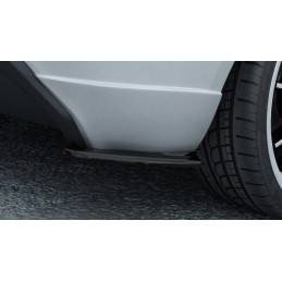 Maxton - LAME DU PARE-CHOCS ARRIERE FORD FIESTA MK7 ST / STLINE / ZETEC S Noir Brillant
