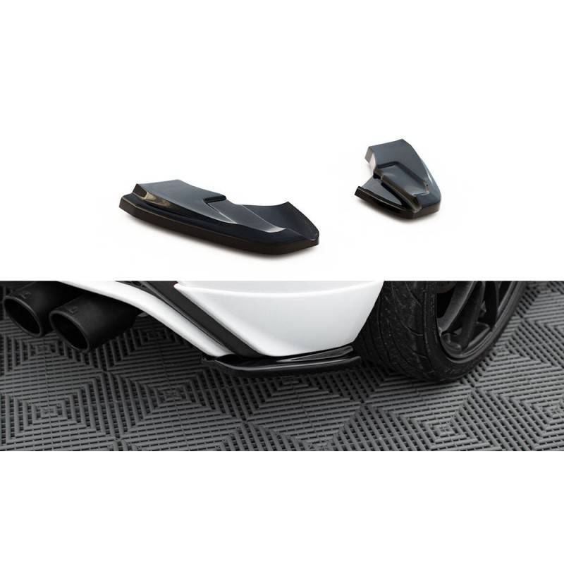 Maxton - Lames De Pare-Chocs Arrière Latérales Ford Fiesta ST / ST-Line / Zetec S Mk7 FL Noir Brillant Maxton - Lames De Pare-Chocs Arrière Latérales Ford Fiesta ST / ST-Line / Zetec S Mk7 FL Noir Brillant