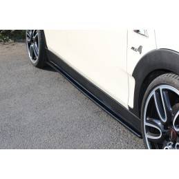 Maxton - SET DES DIFFUSEUR DES BAS DE CAISSE MINI CLUBMAN S MK2 (F54) JCW Noir Brillant Maxton - SET DES DIFFUSEUR DES BAS DE CAISSE MINI CLUBMAN S MK2 (F54) JCW Noir Brillant