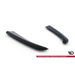Maxton - LAME DU PARE-CHOCS ARRIERE MERCEDES- BENZ C-CLASS W205 COUPE AMG-LINE Noir Brillant