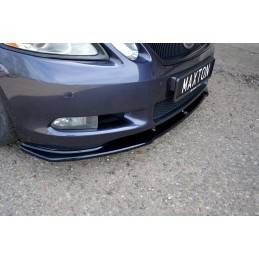 Maxton - LAME DU PARE-CHOCS AVANT / SPLITTER V.1 LEXUS GS MK.3 Noir Brillant