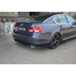 Maxton - CENTRAL ARRIÈRE SPLITTER LEXUS GS MK.3 Noir Brillant