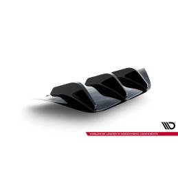 Maxton - RAJOUT DU PARE-CHOCS ARRIERE ALFA ROMEO GIULIA VELOCE Noir Brillant