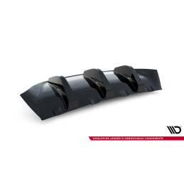Maxton - RAJOUT DU PARE-CHOCS ARRIERE ALFA ROMEO GIULIA VELOCE Noir Brillant
