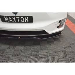 Maxton - LAME DU PARE-CHOCS AVANT / SPLITTER V.2 TESLA MODEL X Noir Brillant