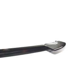 Maxton - LAME DU PARE-CHOCS AVANT / SPLITTER V.2 TESLA MODEL X Noir Brillant