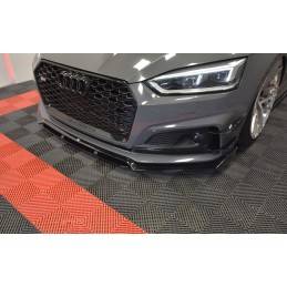 Maxton - Lame Du Pare-Chocs Avant Audi S5 / A5 S-Line F5 Coupe / Sportback