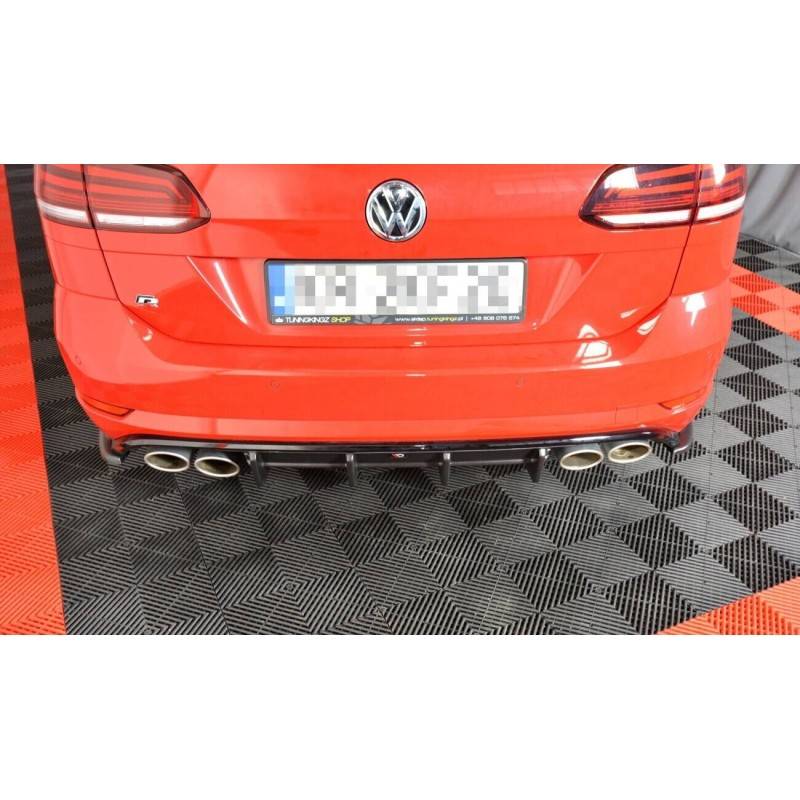 Maxton - RAJOUT DU PARE-CHOCS ARRIERE VW GOLF 7 R VARIANT FACELIFT Noir Brillant Maxton - RAJOUT DU PARE-CHOCS ARRIERE VW GOLF 7 R VARIANT FACELIFT Noir Brillant
