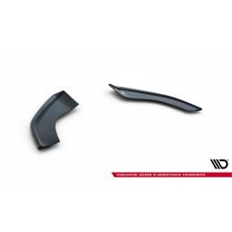 Maxton - Lame Du Pare-Chocs Avant V.8 VW Golf 7 R / R-Line Facelift Noir Brillant