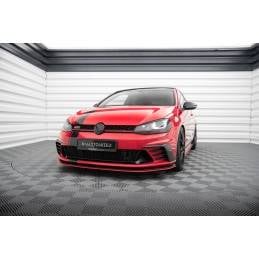 Maxton - LAME DU PARE-CHOCS AVANT / SPLITTER VW GOLF Mk7 GTI CLUBSPORT Rouge Maxton - LAME DU PARE-CHOCS AVANT / SPLITTER VW GOLF Mk7 GTI CLUBSPORT Rouge