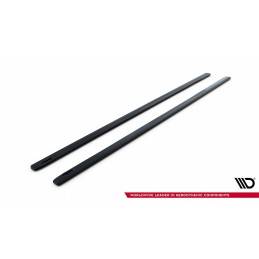 Maxton - SET DES DIFFUSEUR DES BAS DE CAISSE VW GOLF Mk7 GTI CLUBSPORT Noir Brillant