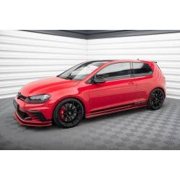 Maxton - SET DES DIFFUSEUR DES BAS DE CAISSE VW GOLF Mk7 GTI CLUBSPORT Rouge Maxton - SET DES DIFFUSEUR DES BAS DE CAISSE VW GOLF Mk7 GTI CLUBSPORT Rouge
