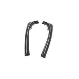 Maxton - LAME DU PARE-CHOCS ARRIERE BMW 6 GRAN COUPÉ Noir Brillant