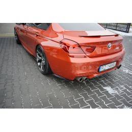 Maxton - LAME DU PARE-CHOCS ARRIERE BMW M6 GRAN COUPÉ Noir Brillant