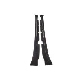 Maxton - SET DES DIFFUSEUR DES BAS DE CAISSE MASERATI QUATTROPORTE MK5 FACELIFT Noir Brillant