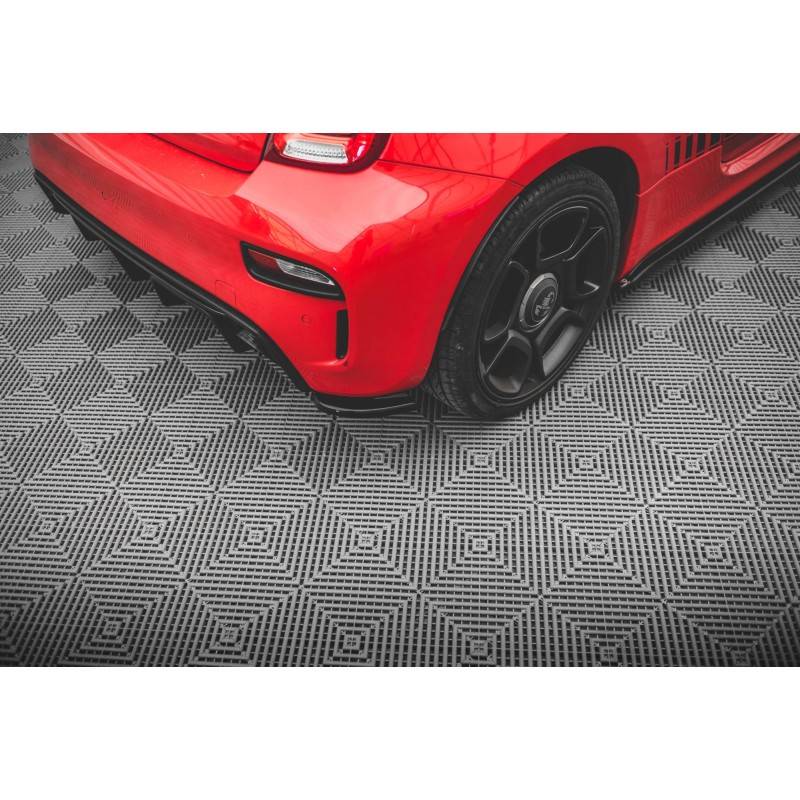 Maxton - LAME DU PARE-CHOCS ARRIERE FIAT 500 ABARTH MK1 FACELIFT Noir Brillant Maxton - LAME DU PARE-CHOCS ARRIERE FIAT 500 ABARTH MK1 FACELIFT Noir Brillant
