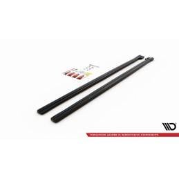 Maxton - SET DES DIFFUSEUR DES BAS DE CAISSE FIAT 500 ABARTH MK1 FACELIFT Noir Brillant Maxton - SET DES DIFFUSEUR DES BAS DE CAISSE FIAT 500 ABARTH MK1 FACELIFT Noir Brillant