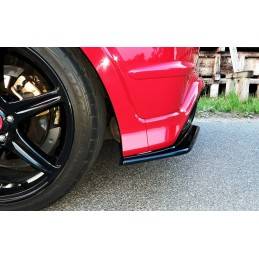 Maxton - LAME DU PARE CHOCS ARRIERE HONDA CIVIC VIII TYPE-R GP Noir Brillant
