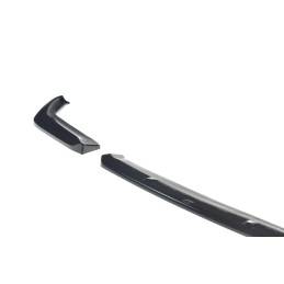 Maxton - LAME DU PARE-CHOCS AVANT / SPLITTER V.2 BMW M5 F90 Noir Brillant