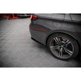 Maxton - LAME DU PARE-CHOCS ARRIERE BMW M5 F90 Noir Brillant