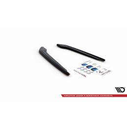 Maxton - LAME DU PARE-CHOCS ARRIERE BMW M5 F90 Noir Brillant