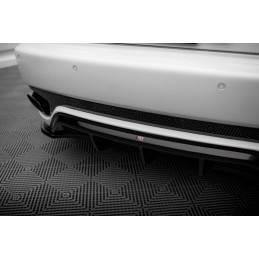 Maxton - RAJOUT DU PARE-CHOCS ARRIERE MASERATI GRANTURISMO Noir Brillant