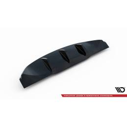 Maxton - RAJOUT DU PARE-CHOCS ARRIERE MASERATI GRANTURISMO Noir Brillant
