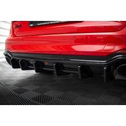 Maxton - Rajout Du Pare-Chocs Arriere Audi RS4 B9 Avant Noir Brillant Maxton - Rajout Du Pare-Chocs Arriere Audi RS4 B9 Avant Noir Brillant