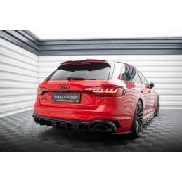 Maxton - Spoiler Cap Audi RS4 B9 Avant Noir Brillant Maxton - Spoiler Cap Audi RS4 B9 Avant Noir Brillant