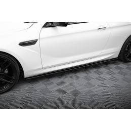 Maxton - SET DES DIFFUSEUR DES BAS DE CAISSE BMW 6 F13 M-PACK Noir Brillant