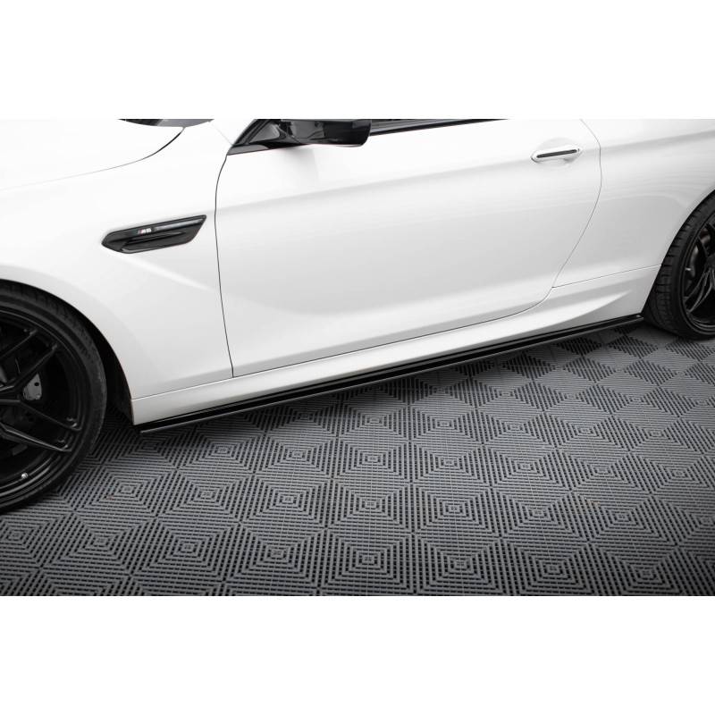 Maxton - SET DES DIFFUSEUR DES BAS DE CAISSE BMW 6 F13 M-PACK Noir Brillant Maxton - SET DES DIFFUSEUR DES BAS DE CAISSE BMW 6 F13 M-PACK Noir Brillant