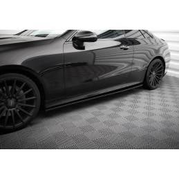 Maxton - Set Des Diffuseur Des Bas De Caisse Mercedes-Benz E-Class W213 Coupe (C238) AMG-Line Noir Brillant