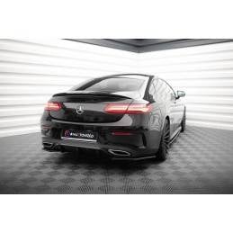Maxton - Rajout Du Pare-Chocs Arriere Mercedes-Benz E-Class W213 Coupe (C238) AMG-Line Noir Brillant Maxton - Rajout Du Pare-Chocs Arriere Mercedes-Benz E-Class W213 Coupe (C238) AMG-Line Noir Brillant